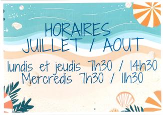horaires été